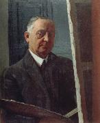 Felix Vallotton Self-Portrait painting